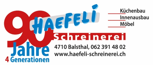 Haefeli Schreinerei Logo